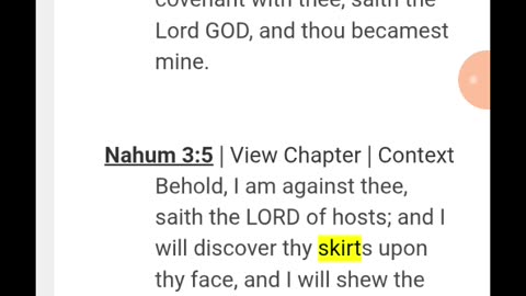 The lie falling to pieces