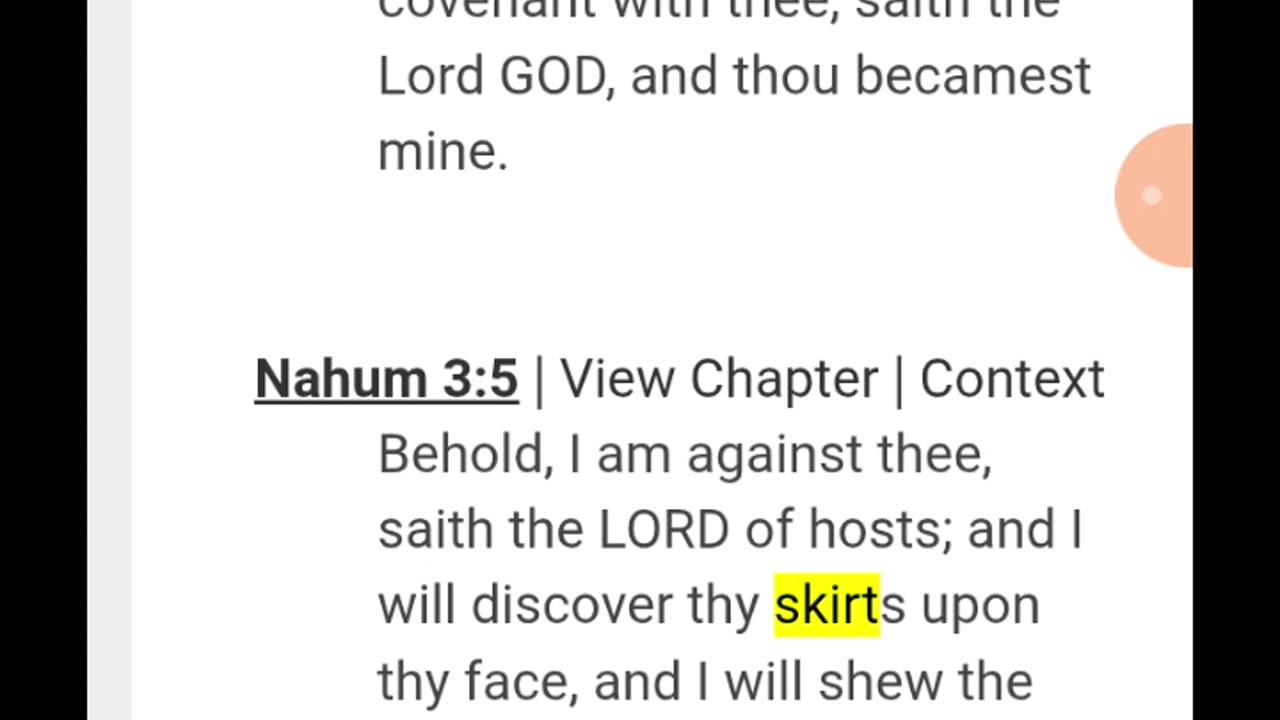 The lie falling to pieces