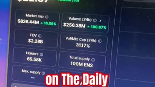 ethereum name service crypto price predation #fyp