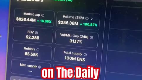 ethereum name service crypto price predation #fyp