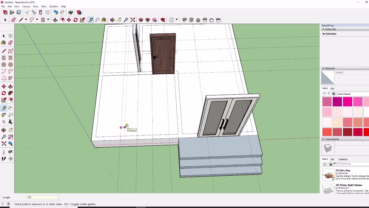 tutorial design house size 6 x 6 meters 11