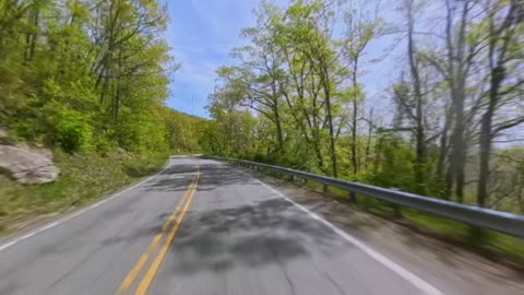 Down HWY598 Hill ride with my wife