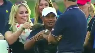 Viral: Top 5 most viral golf moments - Number 3 Tiger Woods and the squirrel