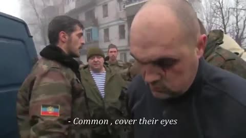 Field Commander Givi and the captured “cyborgs” [English Subtitles]