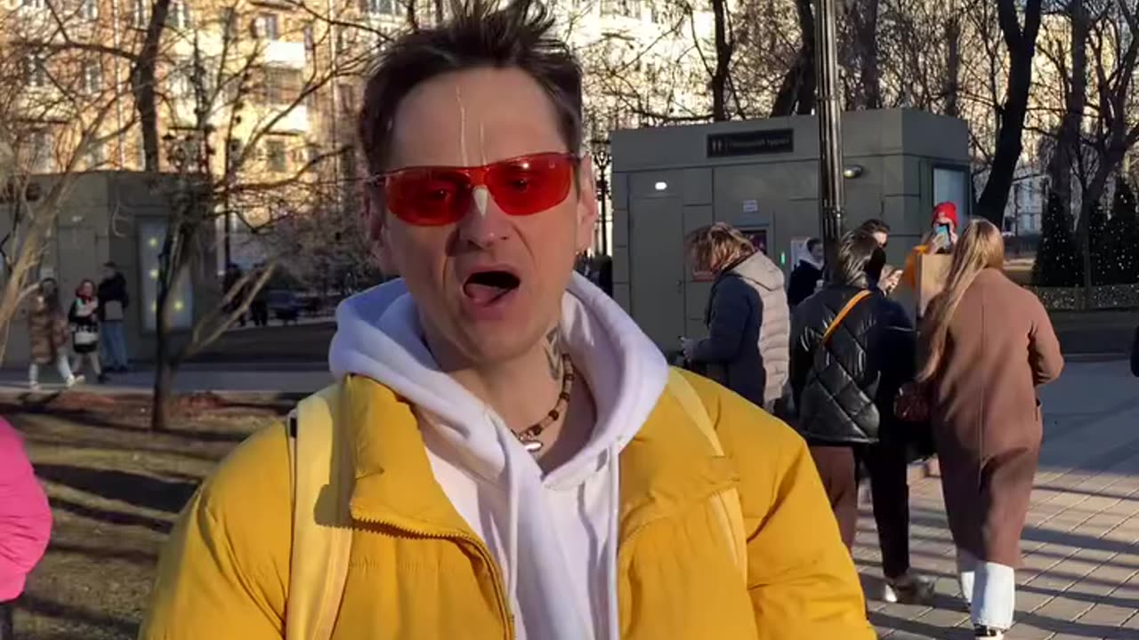 Harinam Sankirtan in Moscow, Russia March 2025