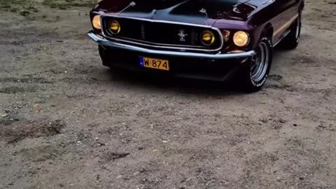 Old Ford Mustang Match1 From the year 1969