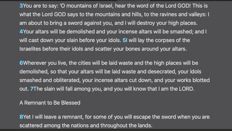 Ezekiel 6