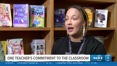 This teacher's 3 hour commute turns into lasting commitment to her school