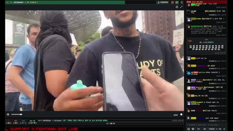 Some of Milkmoder's favorite people are black (Mayday protest Dallas)