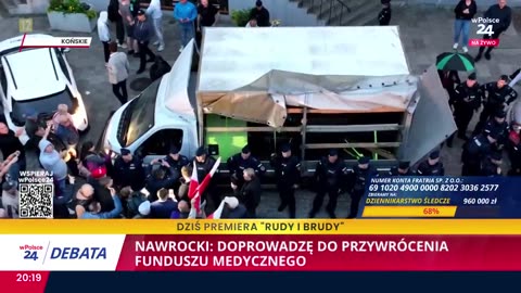 SKANDAL! Próby zakłócania debaty w Końskich! Czy to bojówki Tuska?