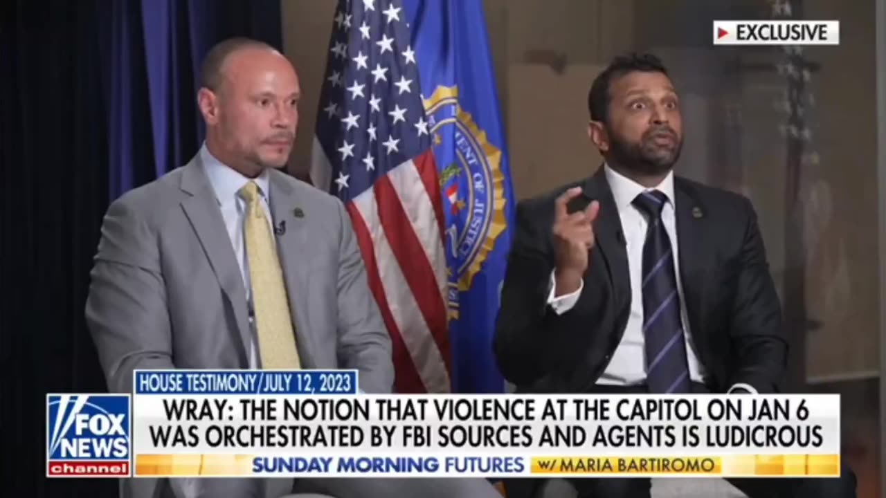 J6 Kash Patel on FBI involvement May 2025
