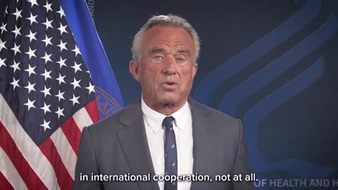 🚨 BREAKING: RFK JR. CALLS ON NATIONS TO LEAVE THE WHO 🌍✂️🇺🇸