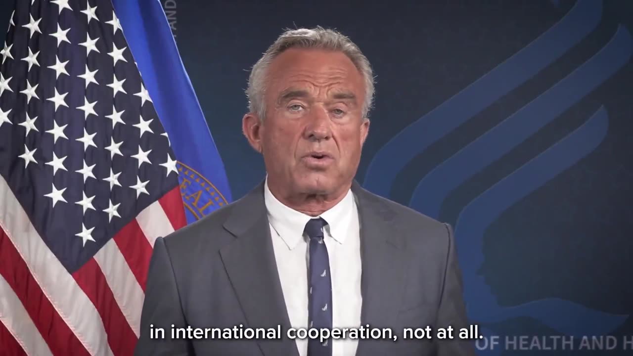 🚨 BREAKING: RFK JR. CALLS ON NATIONS TO LEAVE THE WHO 🌍✂️🇺🇸