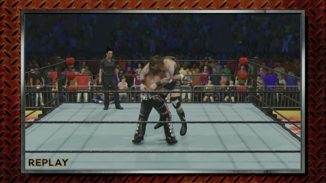 wwe 2k25 177 universe Wolfgang VS Shawn Michaels