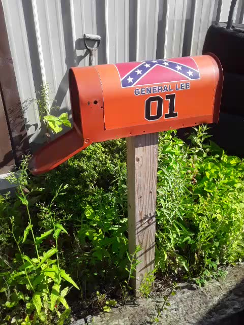 A General Lee Mailbox
