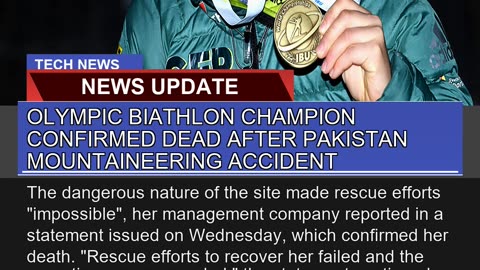 Olympic Biathlon Champion Confirmed Dead After Pak