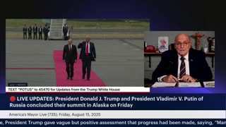 America's Mayor Live (735): President Trump meets with Vladimir Putin in Alaska for Historic Summit