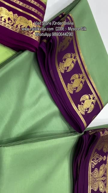 Hit Combination Pure Mysore Silk Sarees in Hubli and India at Best Prices