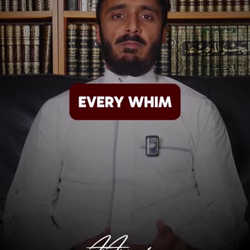 SEEK to Please Allah, Not Your Whims.