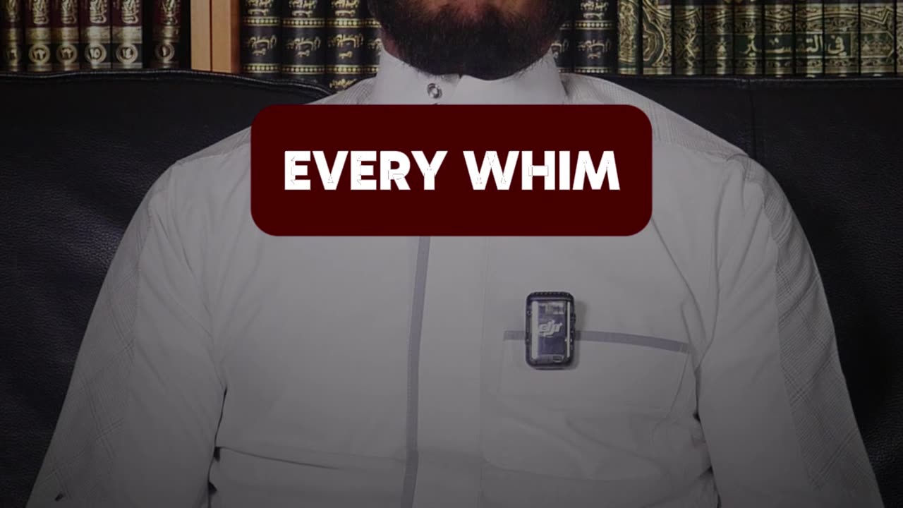 SEEK to Please Allah, Not Your Whims.