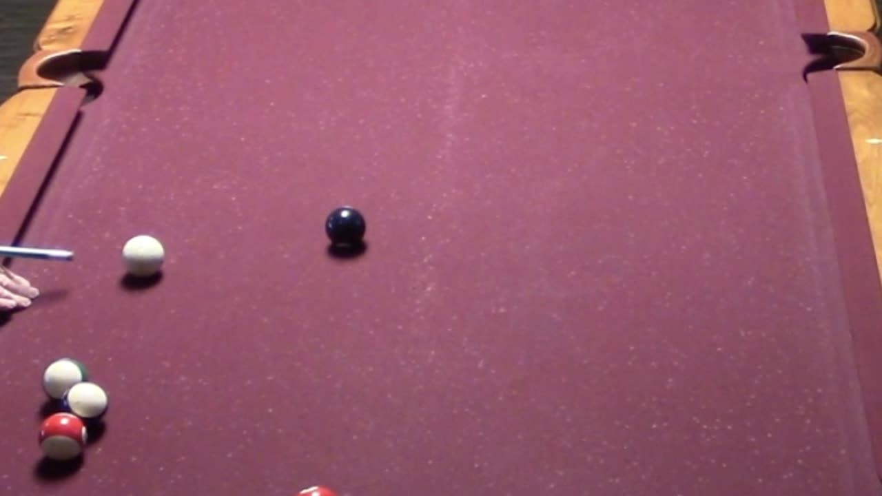 8 BALL BANK SHOT!