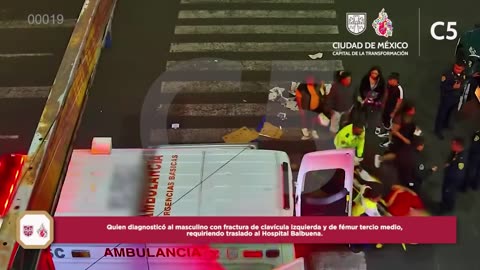 Choque con lesionados | #C5CorazónDeLaCDMX