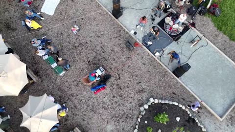 MORE LIVE music covered with my drone!