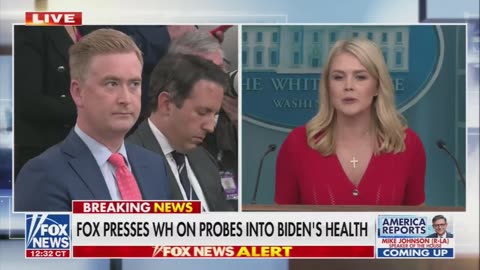 Karoline Leavitt just CALLED OUT Jill Biden for LYING about Joe Biden’s DEMENTIA