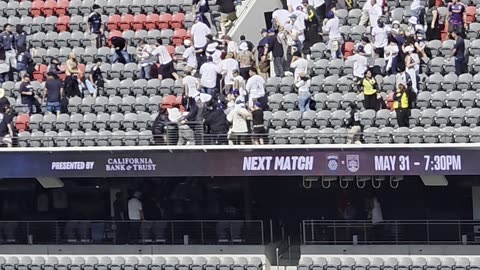 Brawl Breaks Out Snapdragon Stadium in San Diego