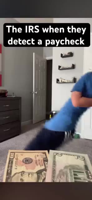 THe IRS and my paycheck!