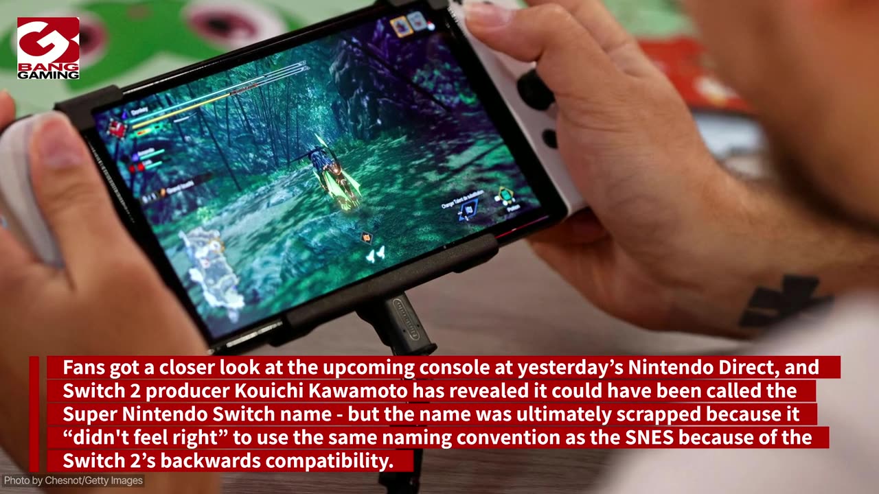 Nintendo Switch 2 nearly called Super Nintendo Switch