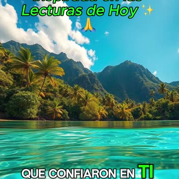 🙏✨Oración Inspirada en las Lecturas de Hoy ✨🙏