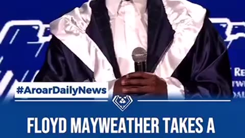 Floyd Mayweather Saying "I’ll always be the voice for Israel"