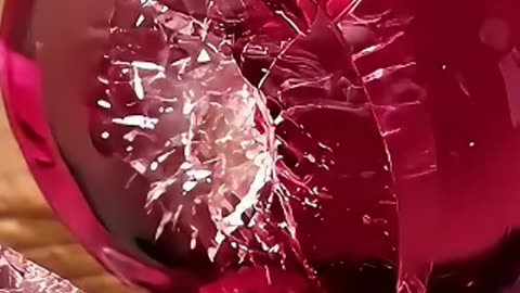 ASMR Glass Fruit Cutting | Most Relaxing & Satisfying Short Video 🎧 #Shorts #asmr