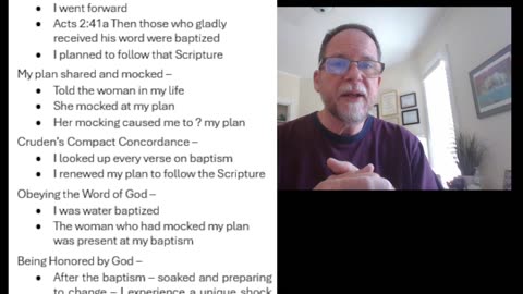 God at My Baptism?! His Glorious Presence - Acts 2:41, 1 Samuel 2:30, You Can't Outgive God!