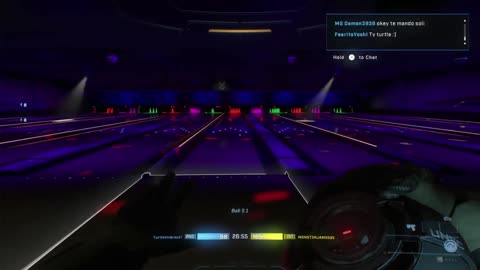 Cosmic Bowling in Halo