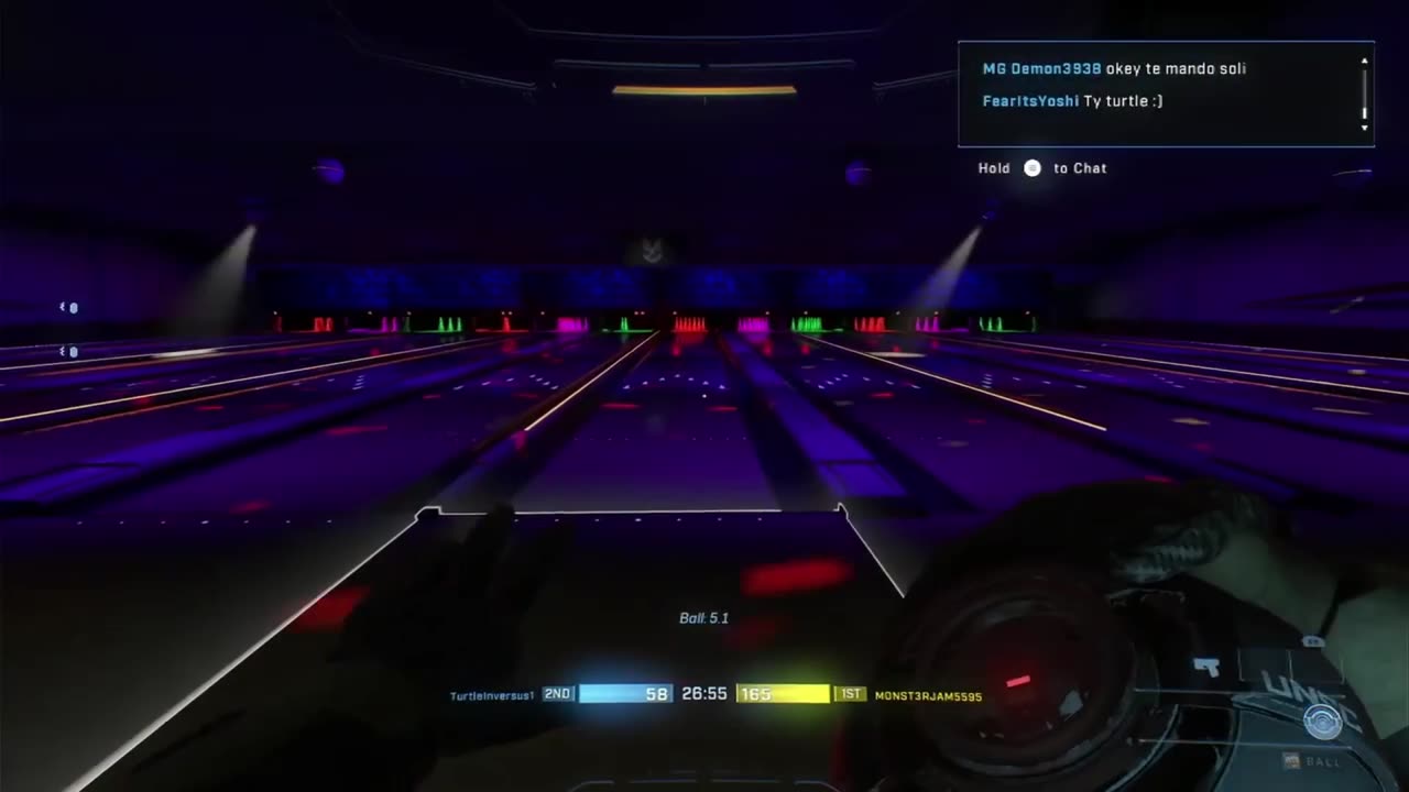 Cosmic Bowling in Halo
