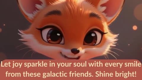 Cute Cosmic Friends #54 – Sparkling Cosmic Joy ✨🐻