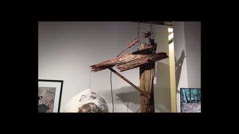 ARTSPEECH organization show which was attacked and cancelled at Midway Gallery