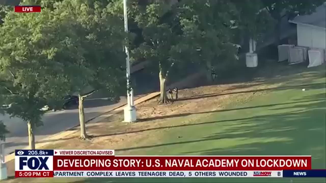 US Naval Academy on lockdown due to