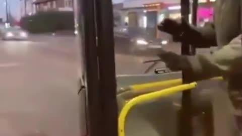 Black Youth in the UK Attack Bus Driver
