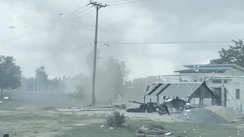 Severe storm in Cambodia 🇰🇭🇰🇭