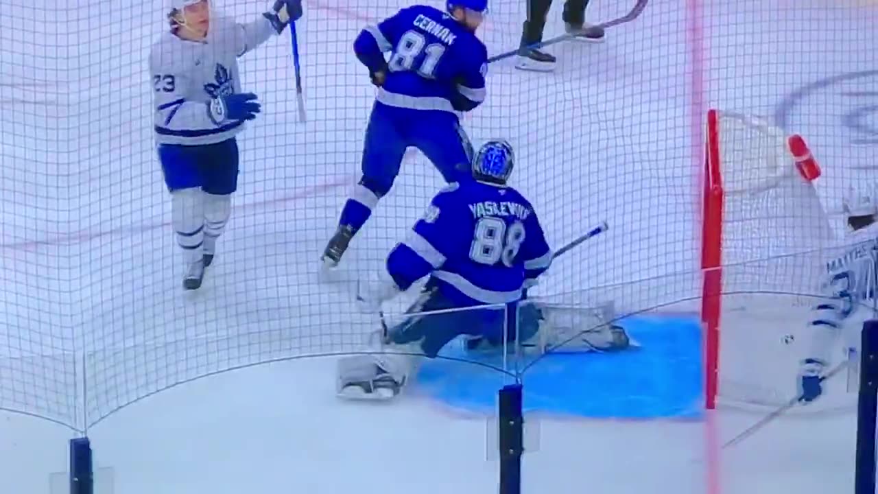 Maple Leafs RW #23 Matthew Knies 🥅(27)🏒Snap-Shot Goal