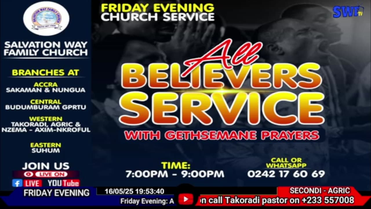 BELIEVERS REVIVAL SERVICE