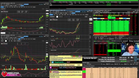 LIVE Day Trading the Stock Market