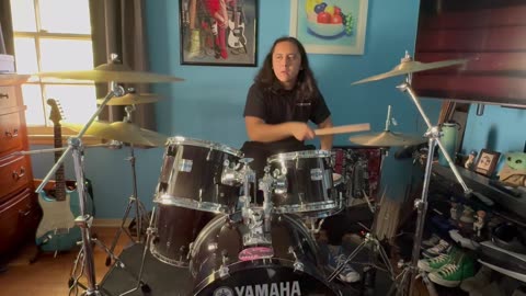 Green Day ~ Burnout ~ Michael Amadeus drum cover