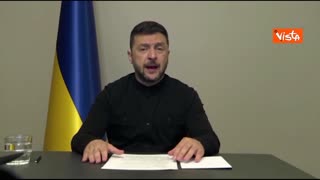 NOTIZIE DAL MONDO Zelensky:Meloni e il suo governo hanno un ruolo fondamentale per il sostegno della difesa ucraina.Così il Presidente ucraino Volodymyr Zelensky durante il suo intervento in videocollegamento alla 51 edizione del Forum di Cernobbio