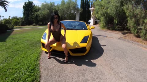 Did you noticed the brand of the car