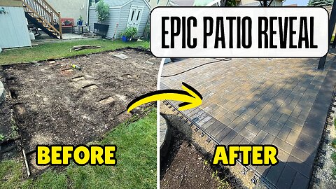 Epic Patio Reveal!🤩