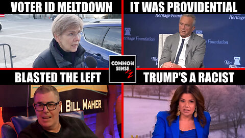 Elizabeth Warren Melts Down on Voter ID, RFK Jr Calls Trump Alliance “Providential”